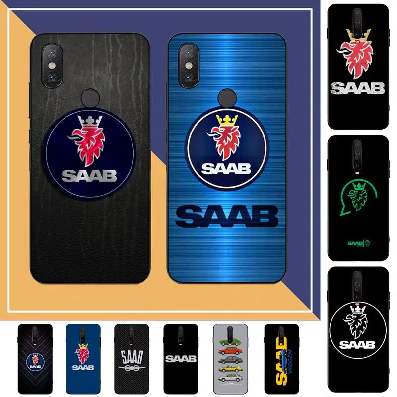 

SAAB Car logo Phone Case for Redmi Note 8 7 9 4 6 pro max T X 5A 3 10 lite pro