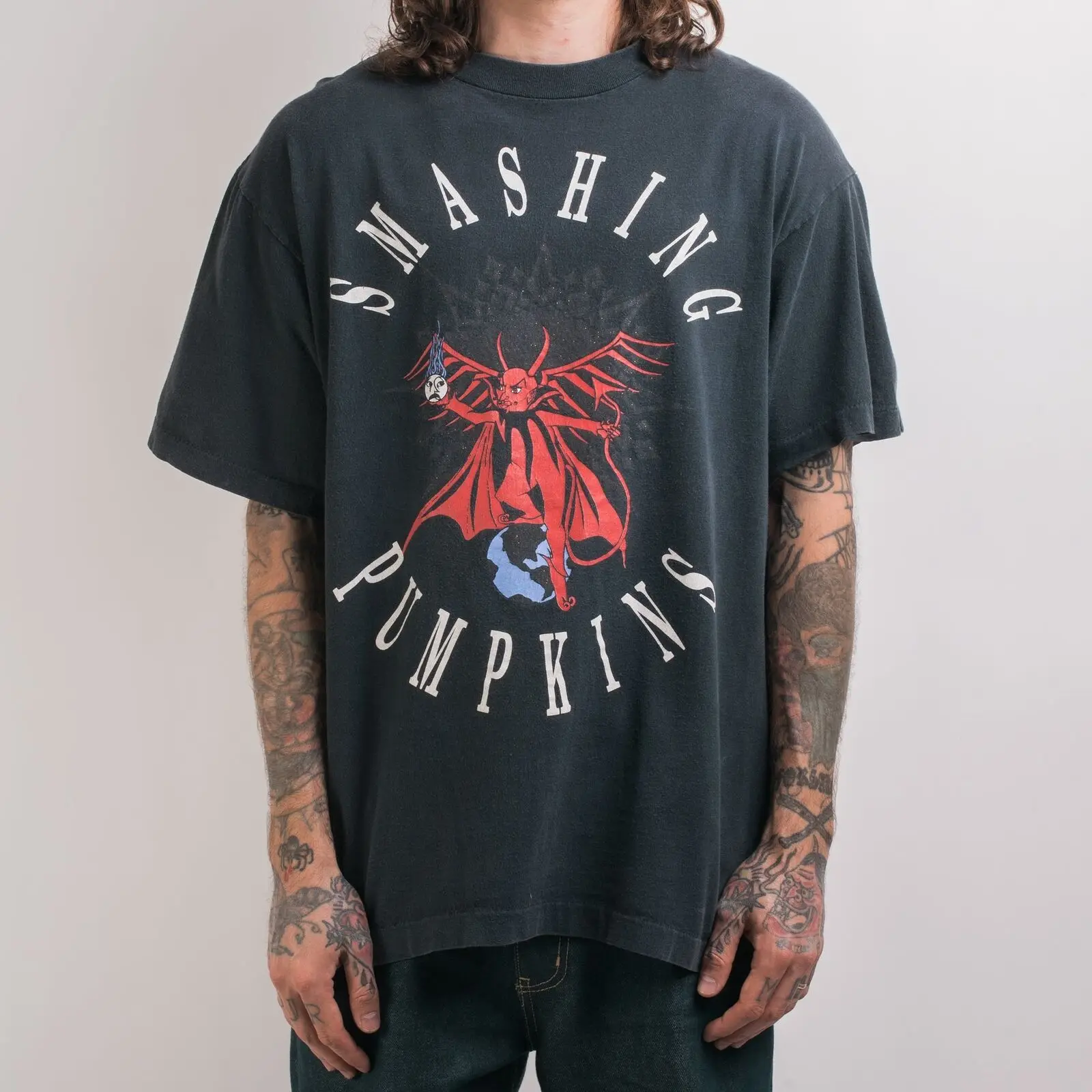 Футболка унисекс Smashing Pumpkins Mission To Mars Cotton Black модель VN3497