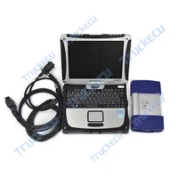 for daf for paccar davie ci560 mux for daf davie 5 6 1 for daf diagnostic kit for paccar diagnostic with toughbook cf19 laptop