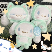 20cm anime toys kawaii cinnamorol plush toys soft stuffed animals doll plushie decor green cute plush doll toy girl gift