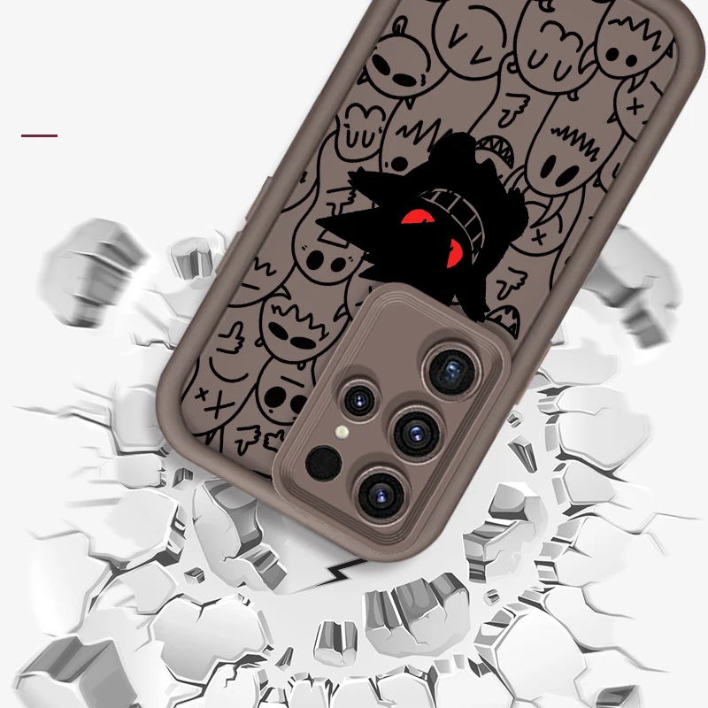 P-Pokemons G-Gengguis мультяшный для Samsung Note 20 S24 S23 S22 S21 S20 Ultra Plus FE A25 A23 A22 A15 A31