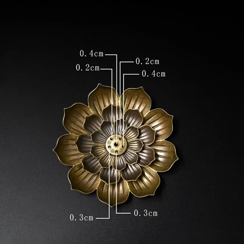 

Металлическая курильница для благовоний