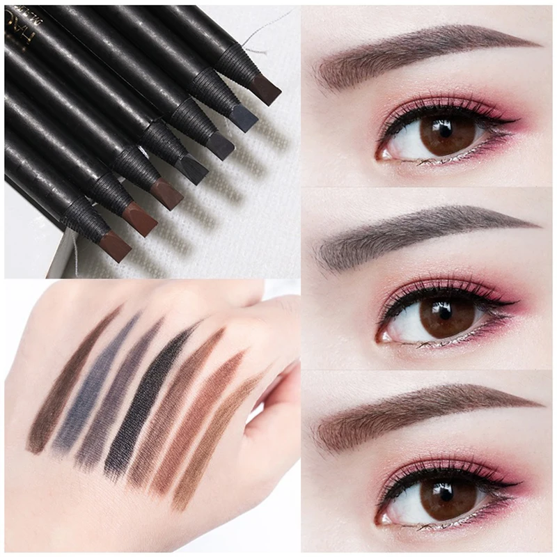 

Eyeliner Pen Waterproof Brow Tattoo Tint Long-Lasting White Eyebrow Pencil Easy Wear Women Beauty Natural Charm Eye Makeup