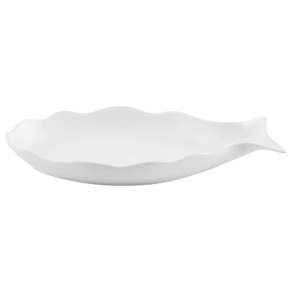 

Fish Plate Tray Cooking Dish Steak Cheese Decorative Salad Holder Steamed Roasting Board Dinner Plates Ceramic