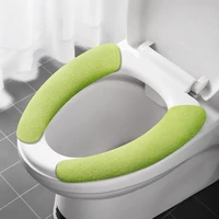 toilet seat mat reusable toilet seat cover soft sticky washable universal bath toilets mat household bathroom accessories