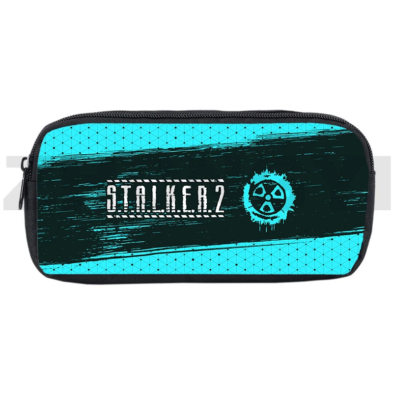 

Hot Game S.T.A.L.K.E.R. Косметичка в виде сердца из 2 предметов, 3d-карандаш с рисунком из мультфильма, Детская фотосумка