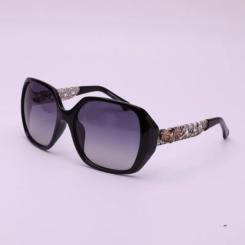 

Модные роскошные женские удобные поляризационные очки HD солнцезащитные очки Металлические солнцезащитные очки с цветами Винтажные Солнце...