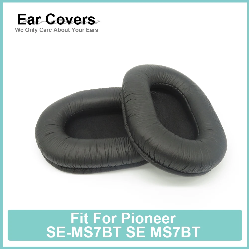 

Earpads For Pioneer SE-MS7BT SE MS7BT Headphone Earcushions Wrinkled Pads Foam Ear Pads Black Comfortable