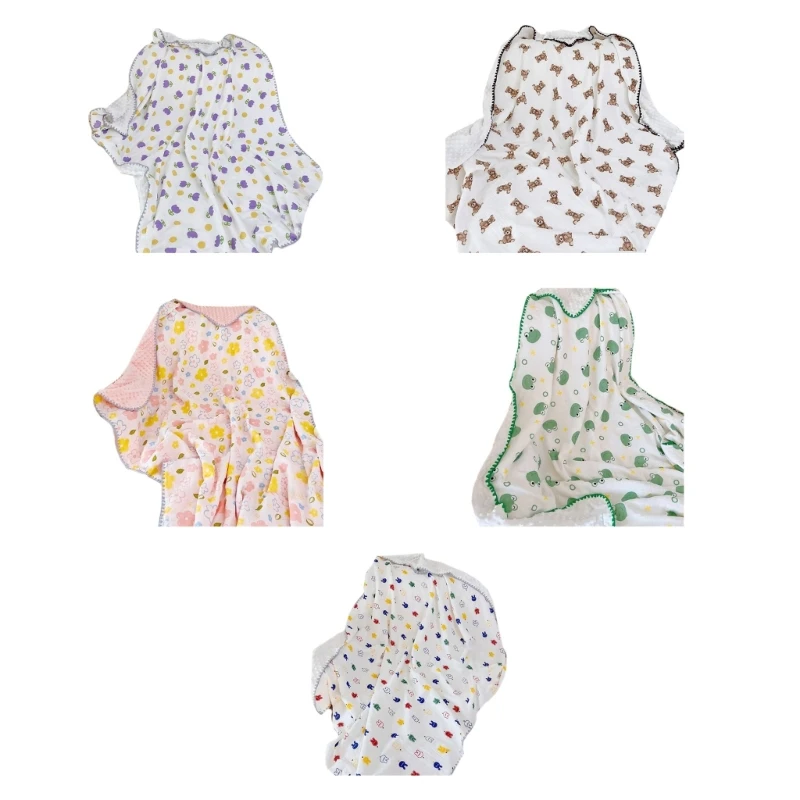 

Cotton Gauze Baby Blanket Toddler Throw Swaddle Bath Towel Receiving Blanket