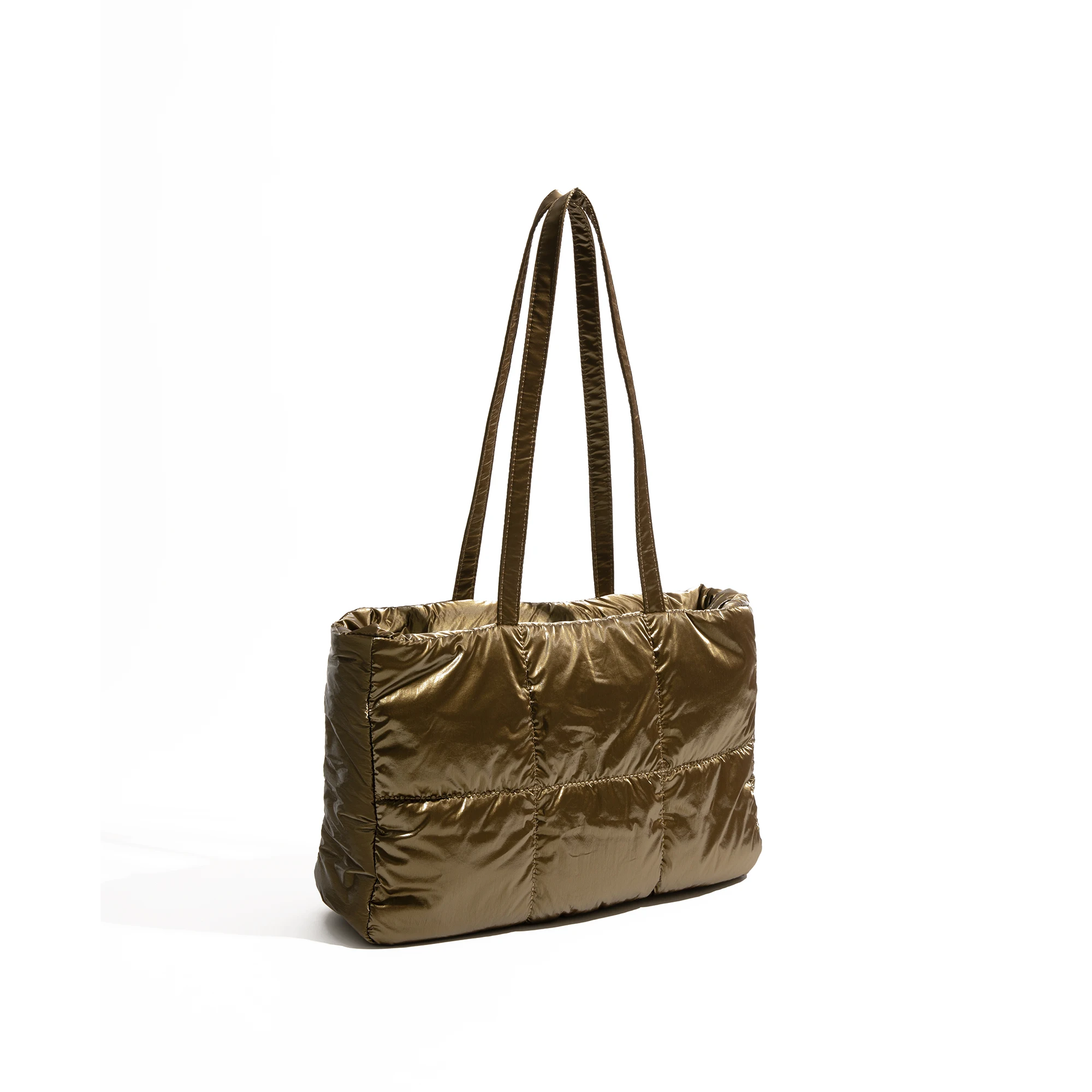 MABULA стеганая зимняя сумка на плечо с подкладкой модная большая вместительная