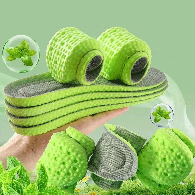 2023 New Sport Shoes Insole Comfortable Plantar Fasciitis Insoles for Feet Man Women Orthopedic Shoe Sole Running Accessories