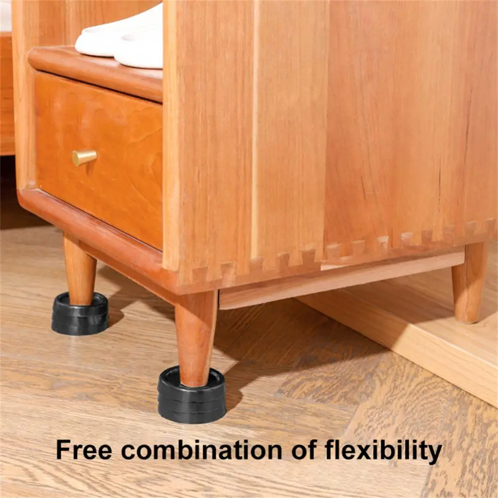 

Anti Slip Floor Protection Mat Noise Prevention Clean Without Dead Corner Washing Machine Shockproof Foot Pads Shockproof