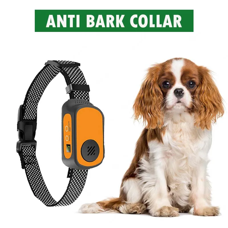 

Collar Collar Waterproof No Adjustable Sensitivity Noise Stop Automatic Humane Anti Bark Training Control Electric Bark Bark