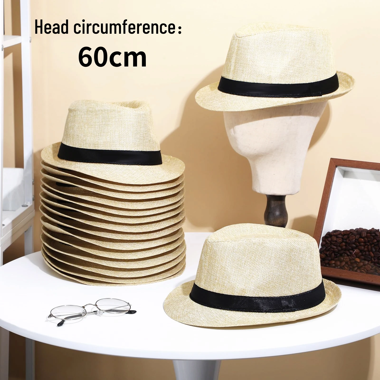 

Соломенная панамка ANENG