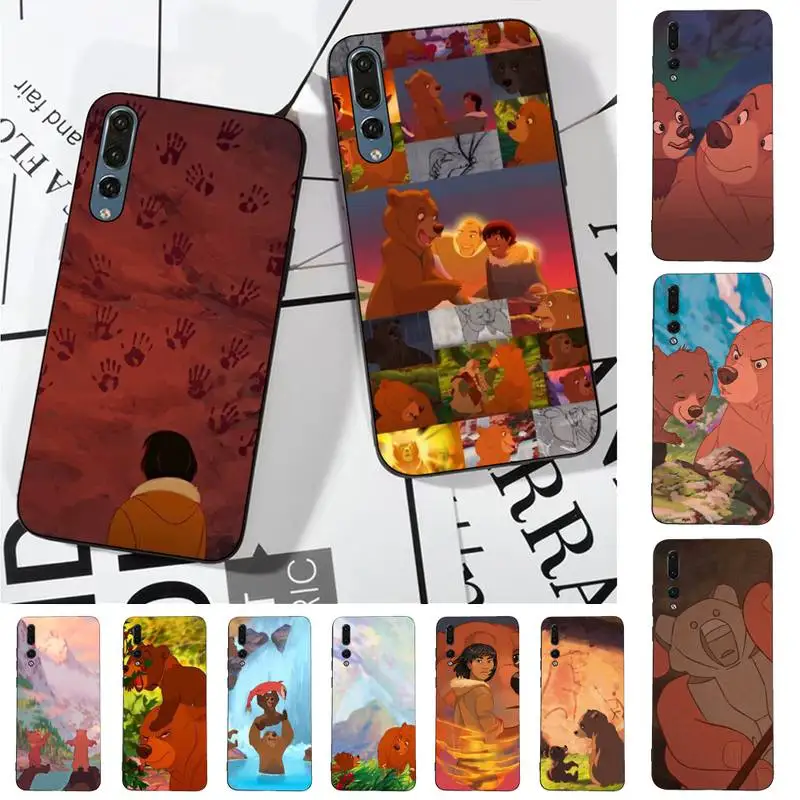 

Disney Brother Bear Phone Case for Huawei P30 40 20 10 8 9 lite pro plus Psmart2019
