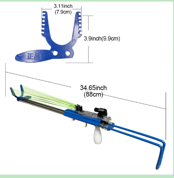 

Blue Storm, Green Laser, 3 Rubber Bands
