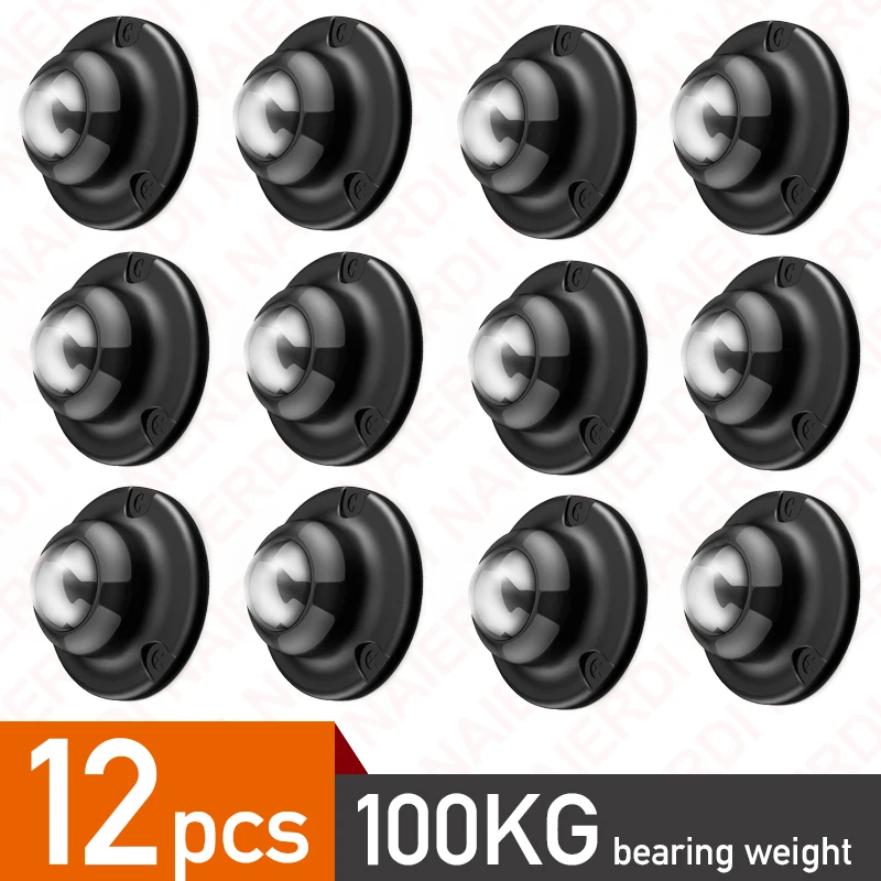 NAIERDI Мебельные ролики 360° 100 кг