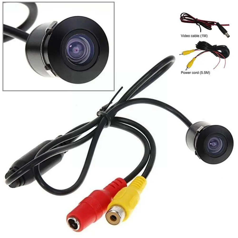 

Hippcron Auto Achteruitrijcamera 4 Led Nachtzicht Omkeren Monitor Ccd Video 170 Auto Graden Waterdicht Parking P4u0