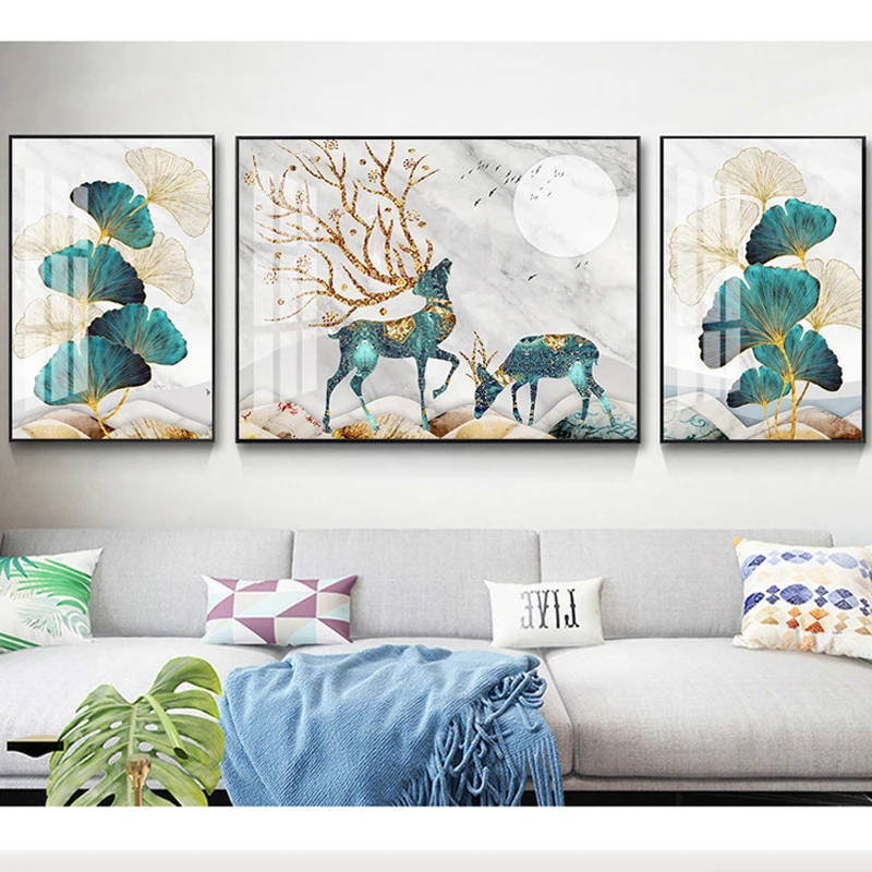 

Creative Modern Frame Ornament Luxury Nordic Simplicity Painting Frame Gold Aluminium Marcos Para Fotos Home Accessories DK50FE