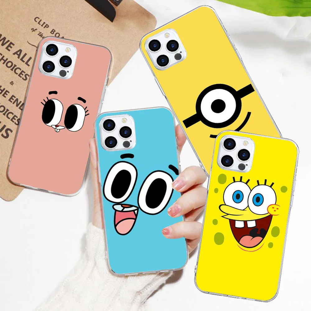 UR-28 Силиконовый чехол Funny Face для LG K9 Q52 K52 K62 K42 K12 Q60 K50 V40 V50 V60 K92 K51S Stylo 6 VELVET Prime Max