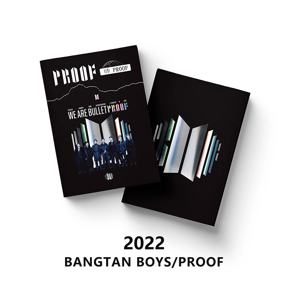 KPOP корейские группы мальчиков BTS Bangtan Boys мини-фотокнига фотоальбом постер для