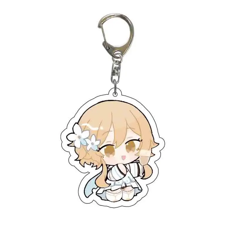 

Hot Game Genshin Impact Zhongli Xinyan Cosplay Acrylic Figure Cartoon Stand Model Plate Desk Decor Standing Sign Collections