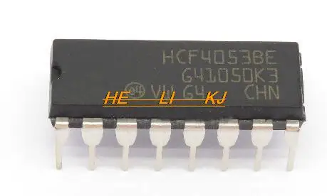 Новинка 100%, бесплатная доставка, HCF4053BE DIP