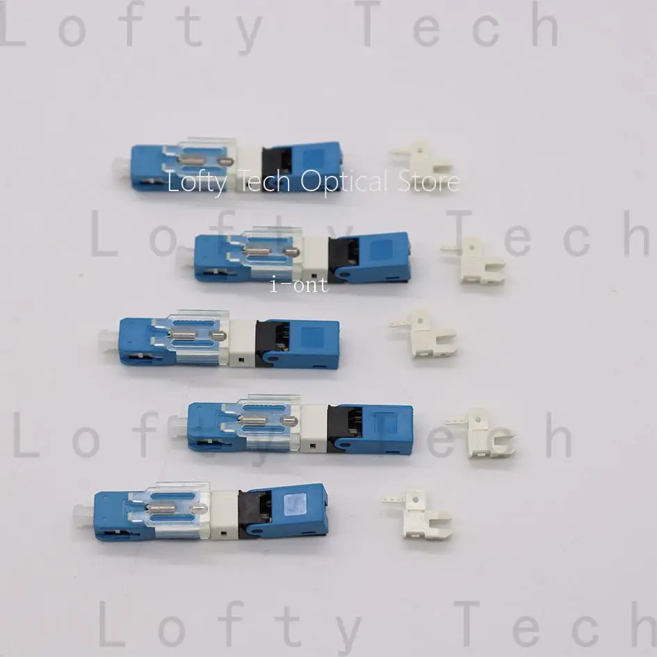 FTTH SC UPC Optical Fiber Quick Connector SC FTTH Fiber Optic Fast Connector Embedded Type SC Connector