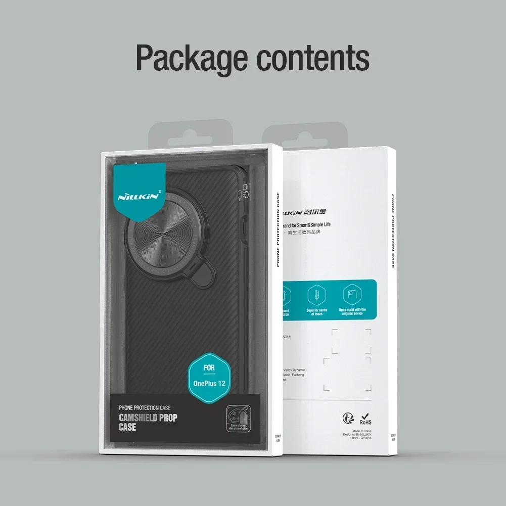 Магнитная Защитная пленка для камеры NILLKIN ПК чехол One Plus 12 Pro искусственная кожа