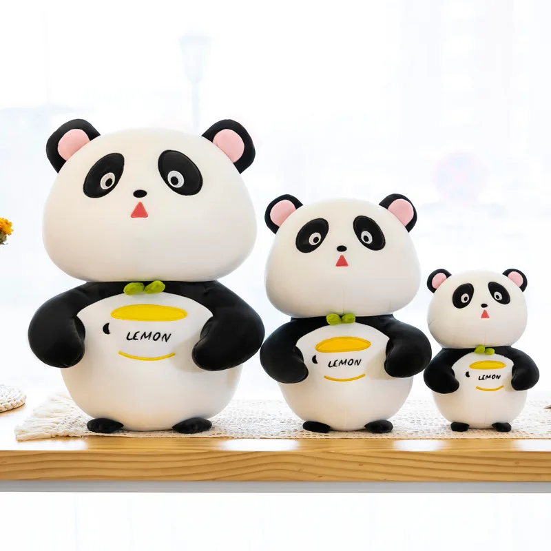 

Panda Plush Dolls Baby Cute Animal Dolls Soft Cotton Stuffed Home Soft Toys Sleeping Mate Stuffed Toys Gift Kawaii