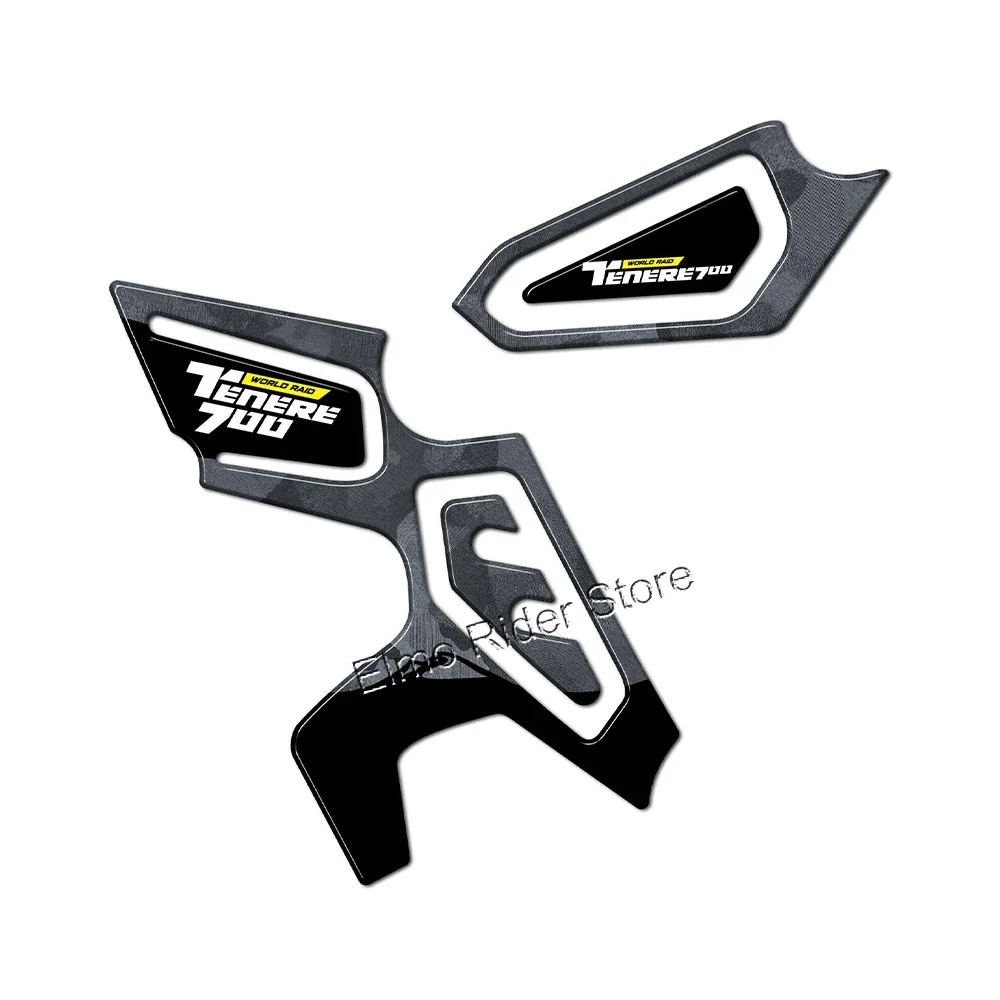 

Для Yamaha Tenere 700 World Raid 2023-2025 наклейки аксессуары для мотоциклов 3D защитная наклейка из эпоксидной смолы комплект наклеек
