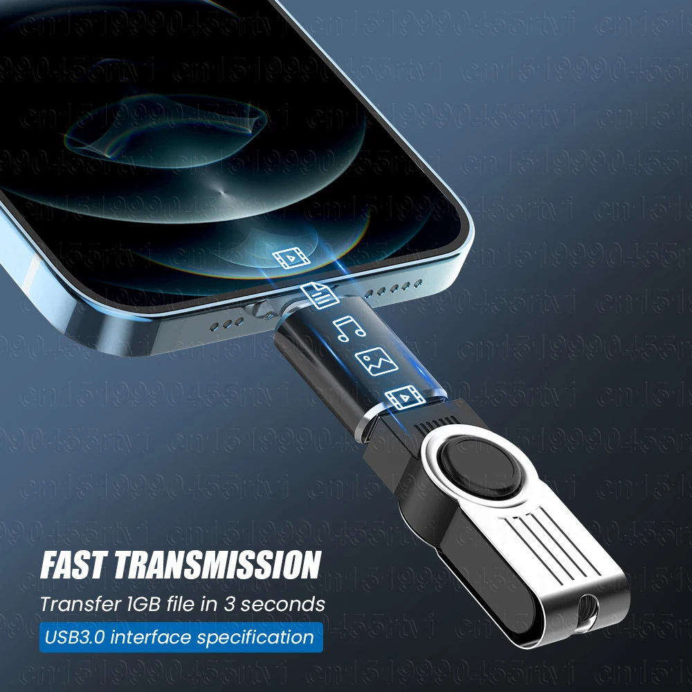 Адаптер USB 3 0 для lighting OTG iPhone 13 12 11 Pro XS max XR iPad Tablet USB3.0 iOS адаптер зарядки |