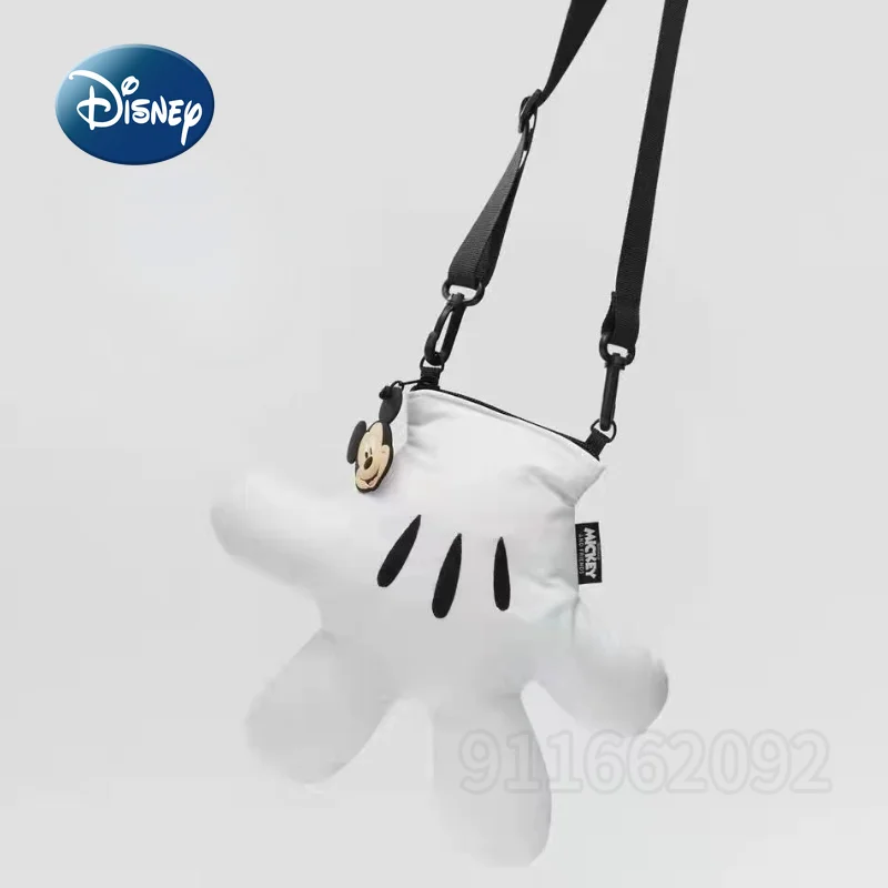 Disney Mickey Original New Children's Crossbody Bag Cartoon Cute Mini Children's Bag Fashion Style Girl Zero Wallet High Quality