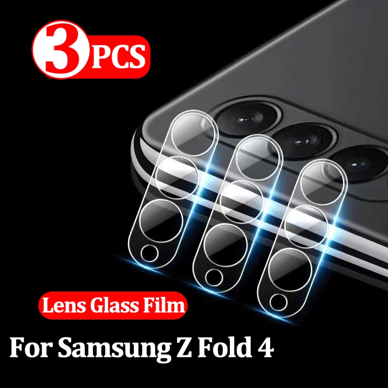 

For Samsung Galaxy Z Fold 4/Flip 4 Tempered Glass Camera Lens Scratch Resistant Protective Film for Galaxy Z Flip 4 Accessories