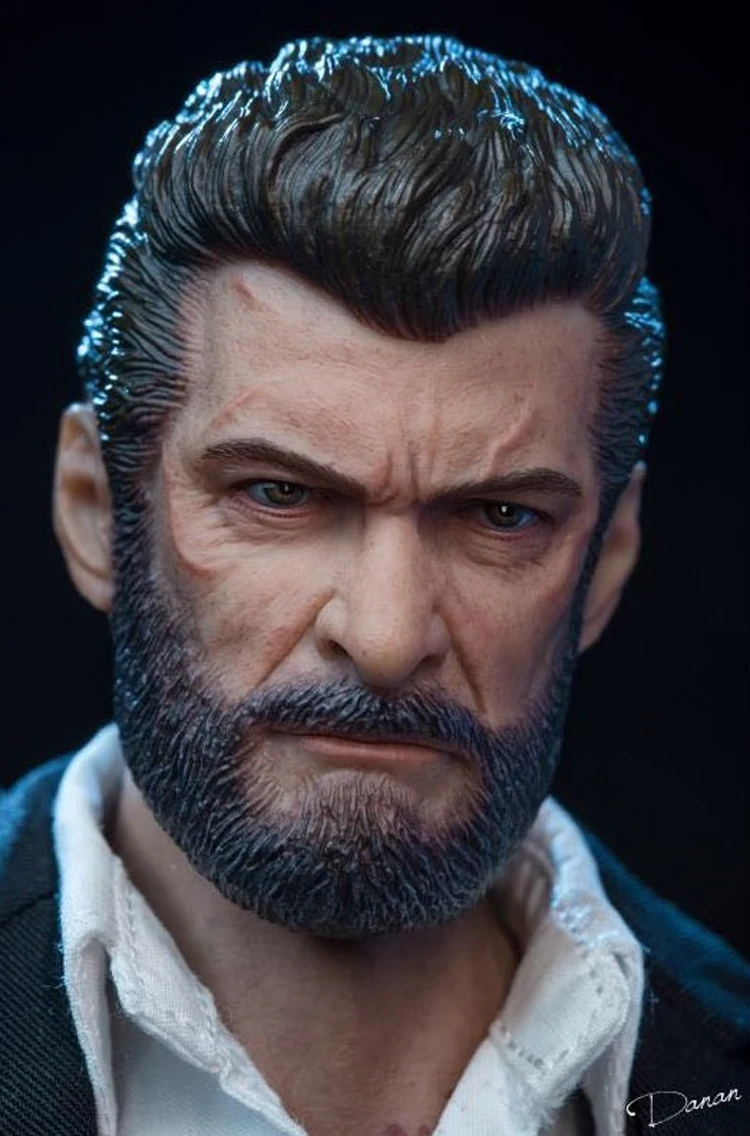 

Onetoys Worldbox 1/6 HEADPLAY Logan Head Sculpt Bare Teeth Anger Action figure toys