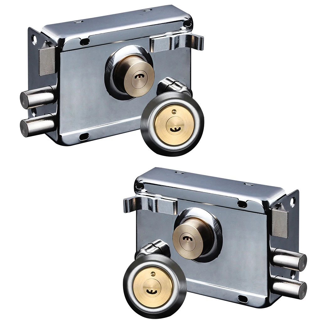 

Exterior Wrought Iron Insurance Lock Door Office House Padlocks Gate Accessories Universal Heavy-Duty Security Gear