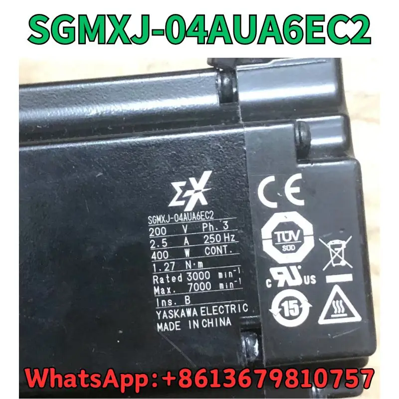 б/у двигатель SGMXJ-04AUA6EC2 тест ОК Быстрая доставка