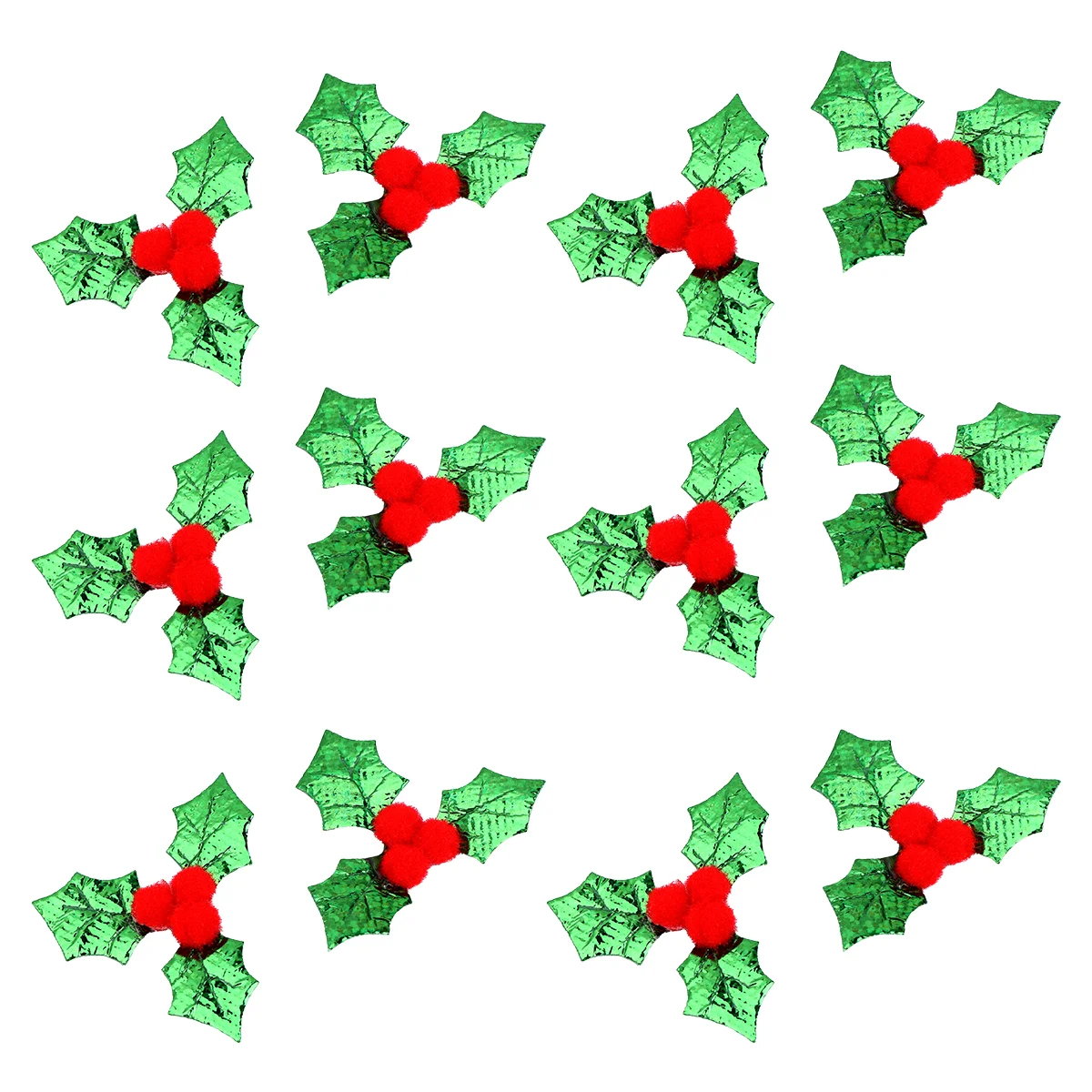 

100Pcs 1Bag Green Leaf Creative for Kids (Green)