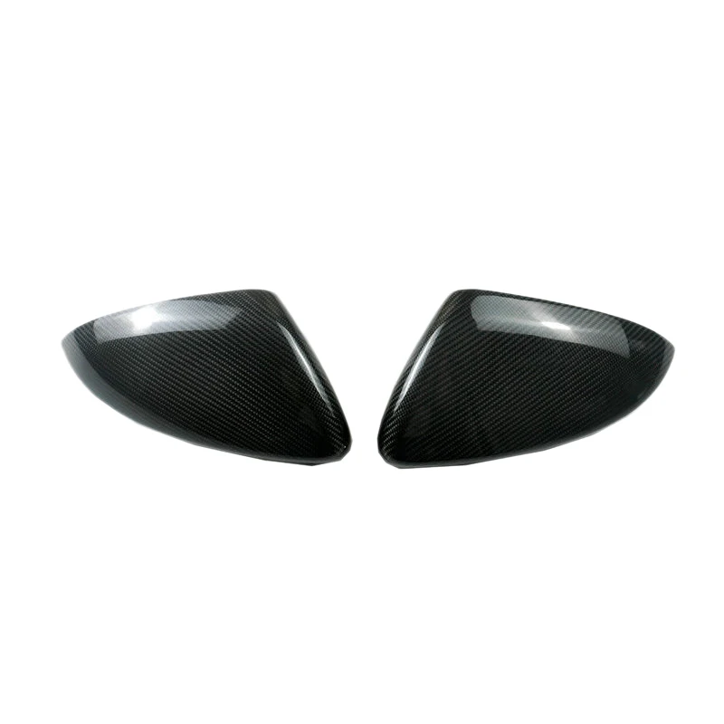 

1 Pair Rearview Mirror Cover Carbon Fiber Side Rear View Mirror Cover Caps for -Golf MK7 MK7.5 Golf 7 R 2013-2020