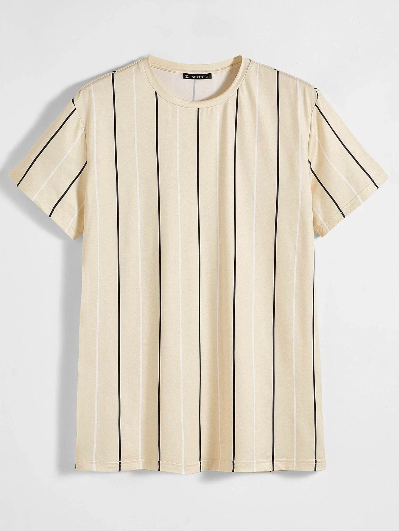 

Men Striped Print Top