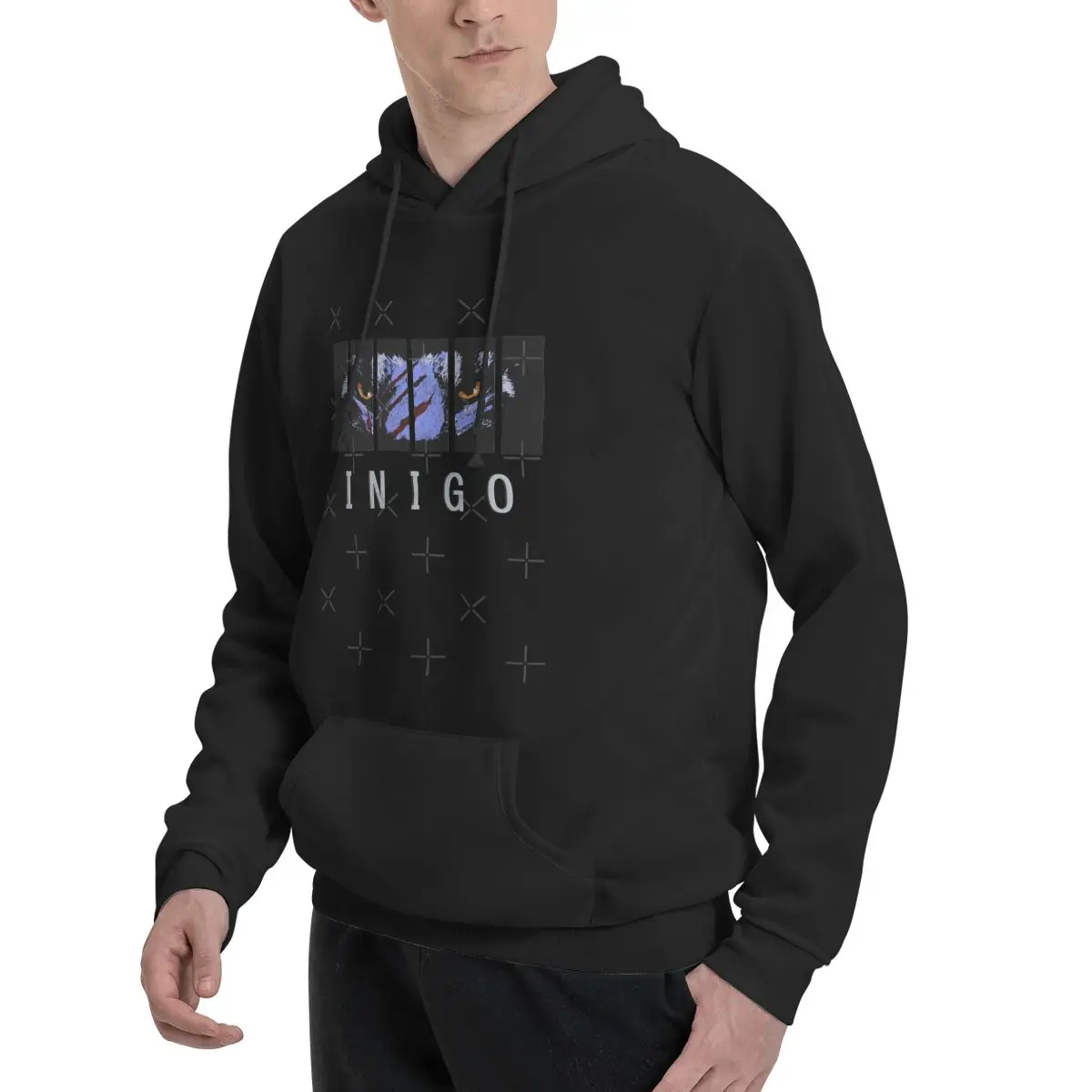 Толстовки Inigo Caged в стиле аниме толстовка большого размера мужская куртка для