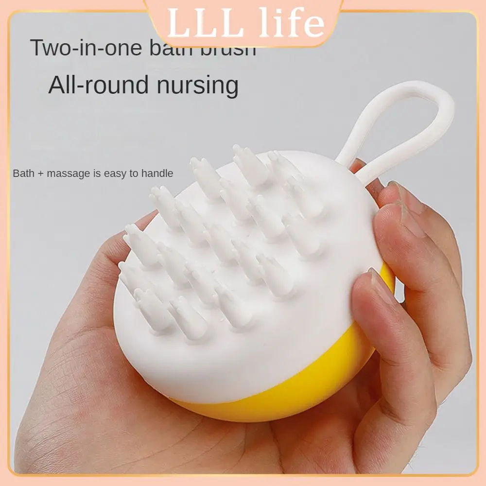 

Comfortable Soft Brush Comfortable Massage Silicone Cleaning Massage Comb Skin Friendly Pet Shower Brush Soft Brush Head