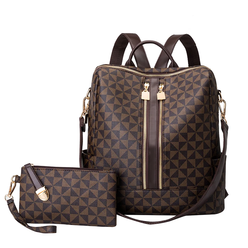 

New Fashion Backpack Ladies Backpack Large Capacity Backpack Mother and Child Backpack Women's School Bag Personality Backpack