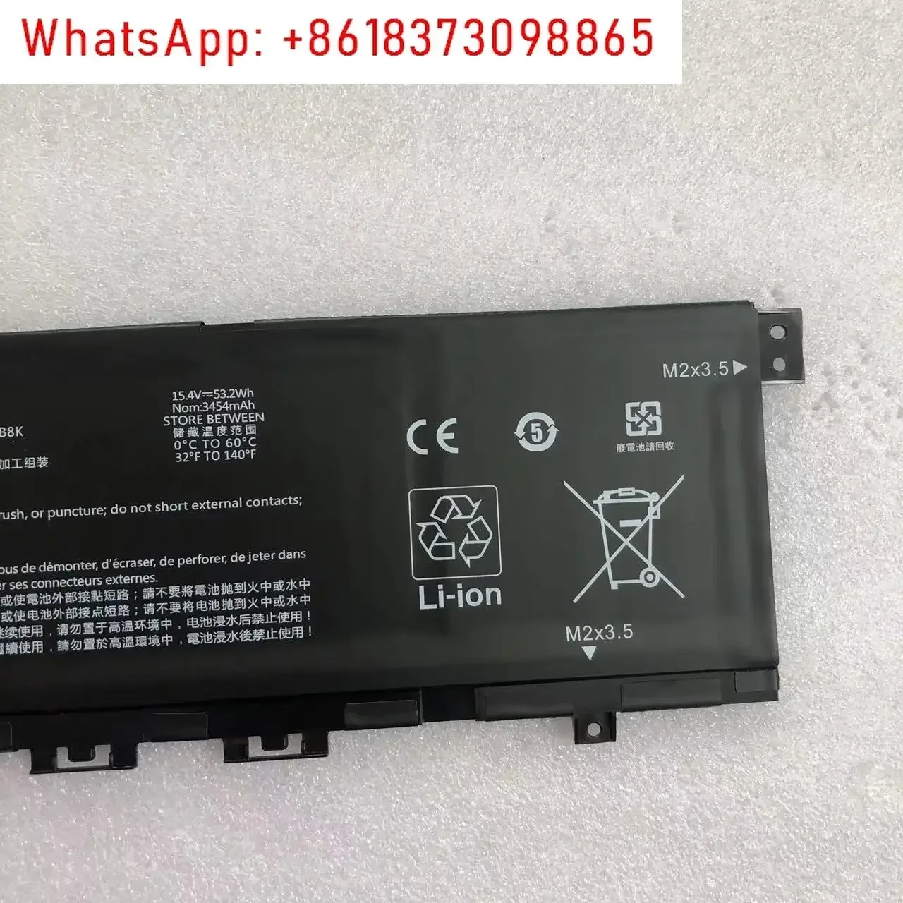 TPN-W133 W136 W144 hstn-IB8K/DB8P KC04XL Аккумулятор для ноутбука
