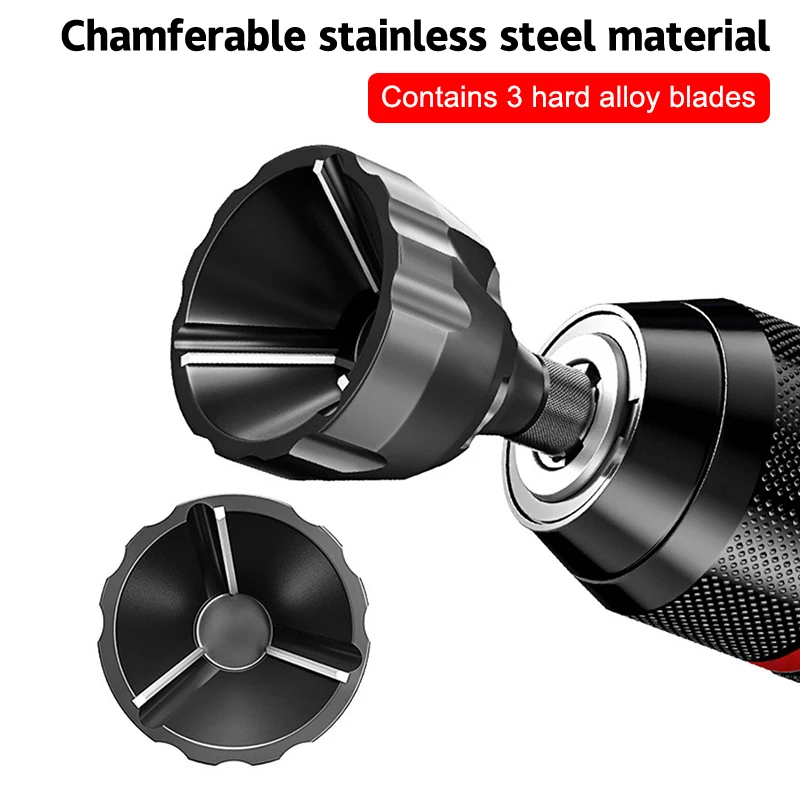 Инструмент для удаления заусенцев и внешней фаски твердосплавное лезвие твердая