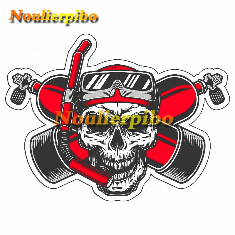 

Noilierpibo наклейки для автомобиля из ПВХ, ласты для дайвинга, маски для дайвинга, подводное плавание, искусство, рисунки, кузов Машины окно, водонепроницаемые виниловые наклейки