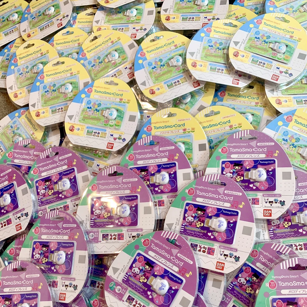 

BANDAI Tamagotchi тамазма умная карточка конфеты Радужный низозоопарк набор для друзей Аниме Фигурка экшн-Модель Фигурки игрушки