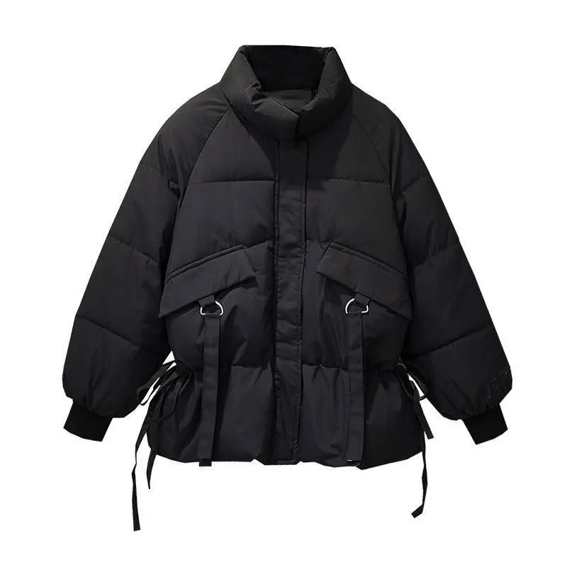 

Jacket Women Winter Coats 2022 New Winter Women Parka Short Slim Thick Warm Cotton Coat Female Jackets Black Fashion
