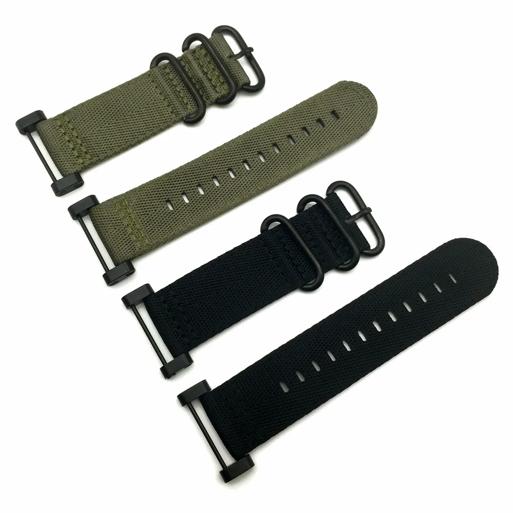 

High Quality Nylon Watch Band For Suunto Core Traverse Watch Band Strap Nylon Zulu Watchband 24MM +1 set Adapters +Tools