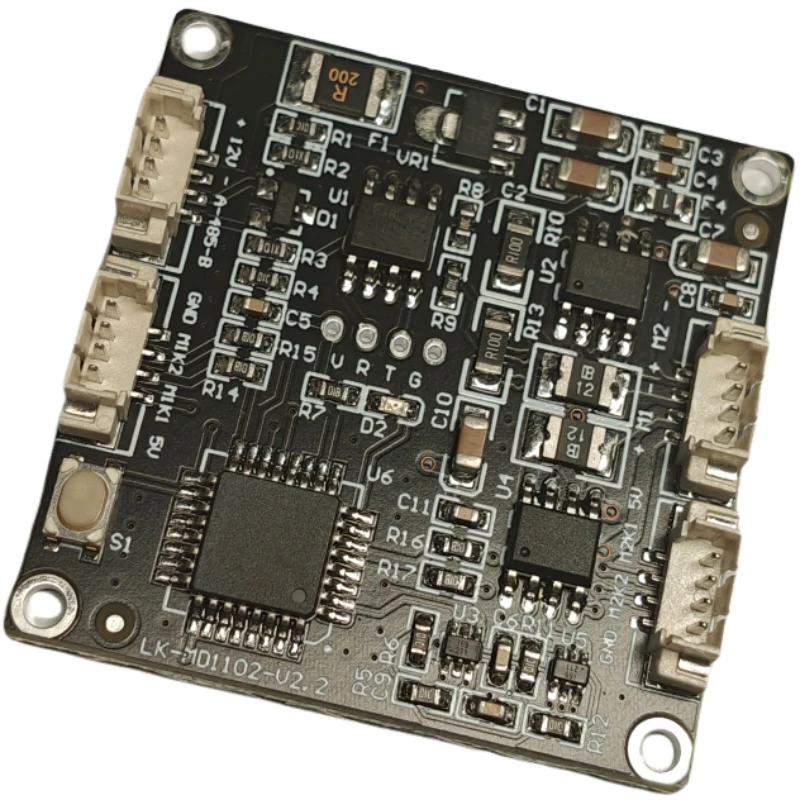 12 В RS485 2-канальный мини-DC с модулем управления щеточным двигателем совместимый